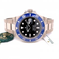 Rolex Submariner Date 41mm White Gold Blue Ceramic 126619LB YA1AAE - Beverly Hills Watch Company