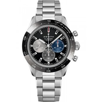 Zenith Chronomaster Sport Chronograph Black Dial 03.3100.3600/21.M3100 - Beverly Hills Watch Company