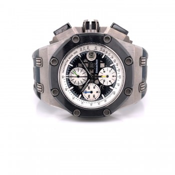 Audemars Piguet Royal Oak Offshore Barrichello Titanium 26078IO.OO.D001VS.01  - Beverly Hills Watch Company