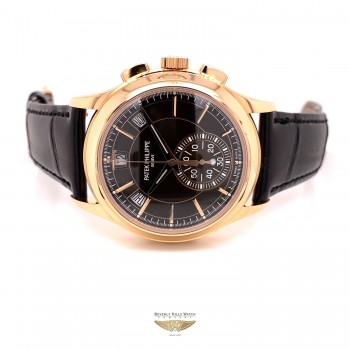 Patek Philippe Annual Chronograph Rose Gold Brown Dial 42mm 5905r-001 3UPMR9 - Beverly Hills Watch