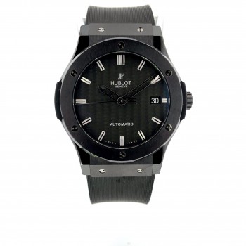 Hublot Classic Fusion Black Magic 45mm Ceramic 511.CM.1771.RX - Beverly Hills Watch Company