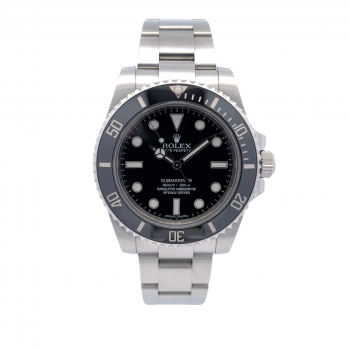 Rolex Submariner Stainless Steel No Date Ceramic Bezel 114060 - Beverly Hills Watch Company