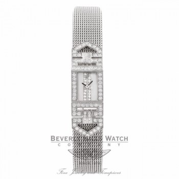 Audemars Piguet Charleston 18k White Gold Diamonds Mother of Pearl Dial 67025BC.ZZ.1068BC.02 WNJ6YA - Beverly Hills Watch Company Watch Store