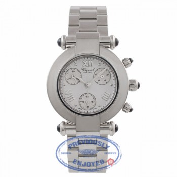 Chopard Imperiale Ladies 32MM Stainless Steel White Dial 388389-3002 JD5FPD - Beverly Hills Watch Company Watch Store