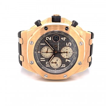 Audemars Piguet Royal Oak Offshore 42mm Chronograph Rose Gold  26470OR.00.A125CR.01- Beverly Hills Watch Company