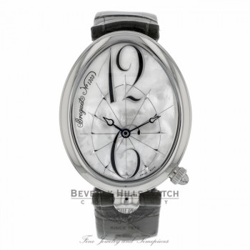 Breguet Reine de Naples Ladies Stainless Steel Mother of Pearl 8967ST/58986 P5FQF1 - Beverly Hills Watch Company Watch Store