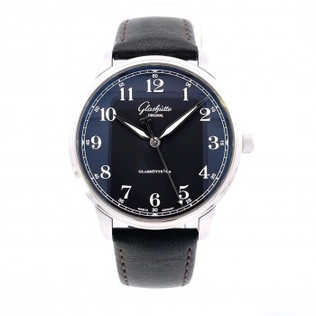 Glashutte Senator Excellence 40mm Stainless Steel 1-36-01-03-02-01 - Beverly Hills Watch Company