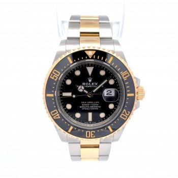Rolex Sea-Dweller 43mm Yellow Gold and Stainless Steel 126603 - Beverly Hills Watch Company