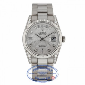 Rolex Day-Date 36mm Factory Diamond Lugs 118339 - Beverly Hills Watch