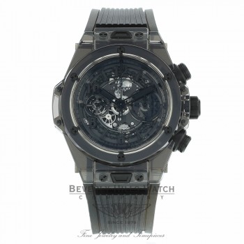 Hublot Big Bang Unico 45mm Black Sapphire Case 411.JB.4901.RT M5ZRCZ - Beverly Hills Watch