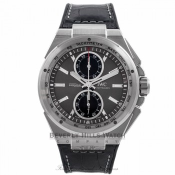 IWC Ingenieur Chronograph Racer 45MM Stainless Steel Grey Dial IW378507 BC6CY4 - Beverly Hills Watch Company Watch Store
