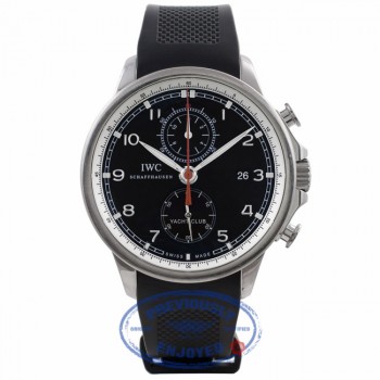 IWC Portuguese Yacht Club Rubber Strap Watch IW390210 VC996H - Beverly Hills Watch Company Watch Store