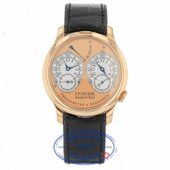 F. P. Journe Rose Gold Resonance Dual Time 223RN 5J5IF2 - Beverly Hills Watch Company Watch Store