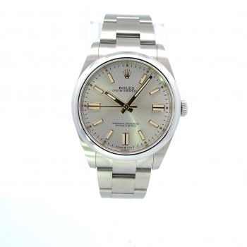 Rolex Oyster Perpetual 41mm Stainless Steel Silver Dial 124300 - Beverly Hills Watch Company
