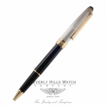 Montblanc Meisterstuck Platinum Plated Pen 38248 19970 - Beverly Hills Watch Store
