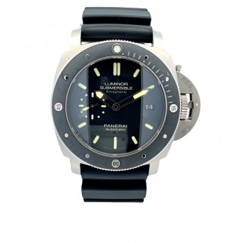 Panerai Luminor Submersible 1950 47mm Titanium PAM00389 - Beverly Hills Watch Company
