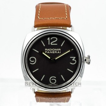 Panerai PAM00232 Radiomir Brown Dial Gold Hands Limited '1938' - PAM232 Beverly Hills Watch Company Watches 