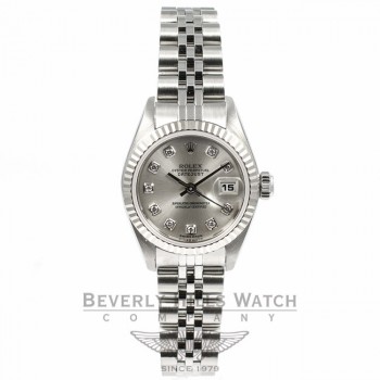 Rolex Datejust 26MM Stainless Steel Diamond Dial Ladies Watch 79174 Beverly Hills Watch Compnay
