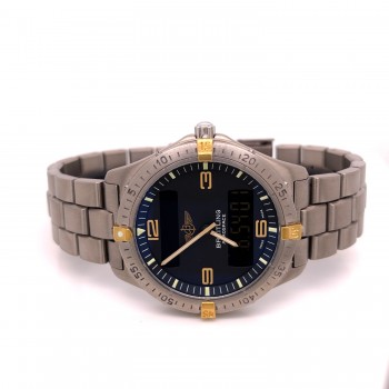 Breitling Aerospace 40mm Titanium Professional Bracelet F5606110B TM5XVZ - Beverly Hills Watch Company