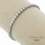 Nairs & C Classic Diamond Tennis Bracelet 18K White 7ZKP50 7ZKP50 - Beverly Hills Watch