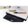 Montblanc Meisterstuck Vermeil Pinstripe Rollerball 163VP - Beverly Hills Watch Company