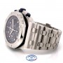 Audemars Piguet Royal Oak Offshore 42mm Stainless Steel Anniversary Blue Dial 26237ST.OO.1000ST.01 J7FXEC - Beverly Hills Watch Company
