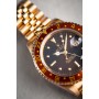 Rolex GMT Master Root Beer Yellow Gold Vintage 16758 - Beverly Hills Watch Company