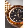 Rolex GMT Master Root Beer Yellow Gold Vintage 16758 - Beverly Hills Watch Company