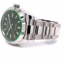 Rolex Milgauss 40mm Green Crystal Stainless Steel Black Dial 116400 8WRHY5 - Beverly Hills Watch Company