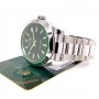 Rolex Milgauss 40mm Green Crystal Stainless Steel Black Dial 116400 8WRHY5 - Beverly Hills Watch Company