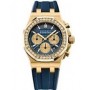 Audemars Piguet Offshore 37mm Diamond Bezel Blue Dial 26231BA.ZZ.D027CA.01 A97DT7 - Beverly Hills Watch Company