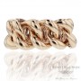 Naira & C 18k Rose Gold Large Link Stretch Bracelet JLKC63 - Beverly Hills Watch
