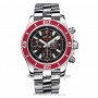 Breitling Aeromarine Superocean Chronograph II Limited Edition Stainless Steel Red Bezel A13341X9/BA81 CBUBFK - Beverly Hills Watch Company Watch Store
