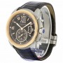Cartier Calibre 42MM 18k Rose Gold Stainless Steel Chocolate Dial W7100051 699F6X - Beverly Hills Watch Company