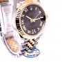 Rolex Datejust 31mm Steel and Yellow Gold Dark Grey Diamond Six Dial 278273 DA429L - Beverly Hills Watch Company