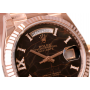 Rolex Day Date President 36mm Eisenkiesel Diamond Roman 128235 - Beverly Hills Watch Company