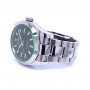 Rolex Milgauss 40mm Green Crystal Stainless Steel Black Dial 116400 - Beverly Hills Watch Company