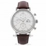 IWC Portofino Chronograph 42MM Stainless Steel Silver Dial Brown Alligator Strap IW391007 ARCZVA - Beverly Hills Watch Company Watch Store