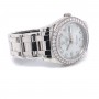Rolex Day-Date Platinum Masterpiece Diamond Bezel Glacier Blue Diamond Dial 18946 - Beverly Hills Watch Company