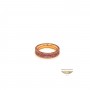 NAIRA & C PINK SAPPHIRE STACKABLE ETERNITY BAND ROSE GOLD 6638-2