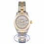 Rolex Ladies Datejust 18k Yellow Gold Stainless Steel Silver Roman Numeral Dial 69173 5FHSFF- Beverlyhills Watch Company Watch Store