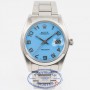 Rolex Oysterdate Precision 34mm 'Tur RoGo Date' Stainless Steel Oyster Bracelet Turquoise Dial Rose Gold Arabic Numerals/Hands  Beverly Hills Watch Company Watch Store