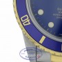 Rolex Classic Submariner 40mm Steel and Yellow Gold Blue Dial 16803 C66UA3 - Beverly Hills Watch Company