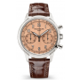 Patek Philippe Complications Chronograph 41mm White Gold Rose Dial 5172g-010 - Beverly Hills Watch Company